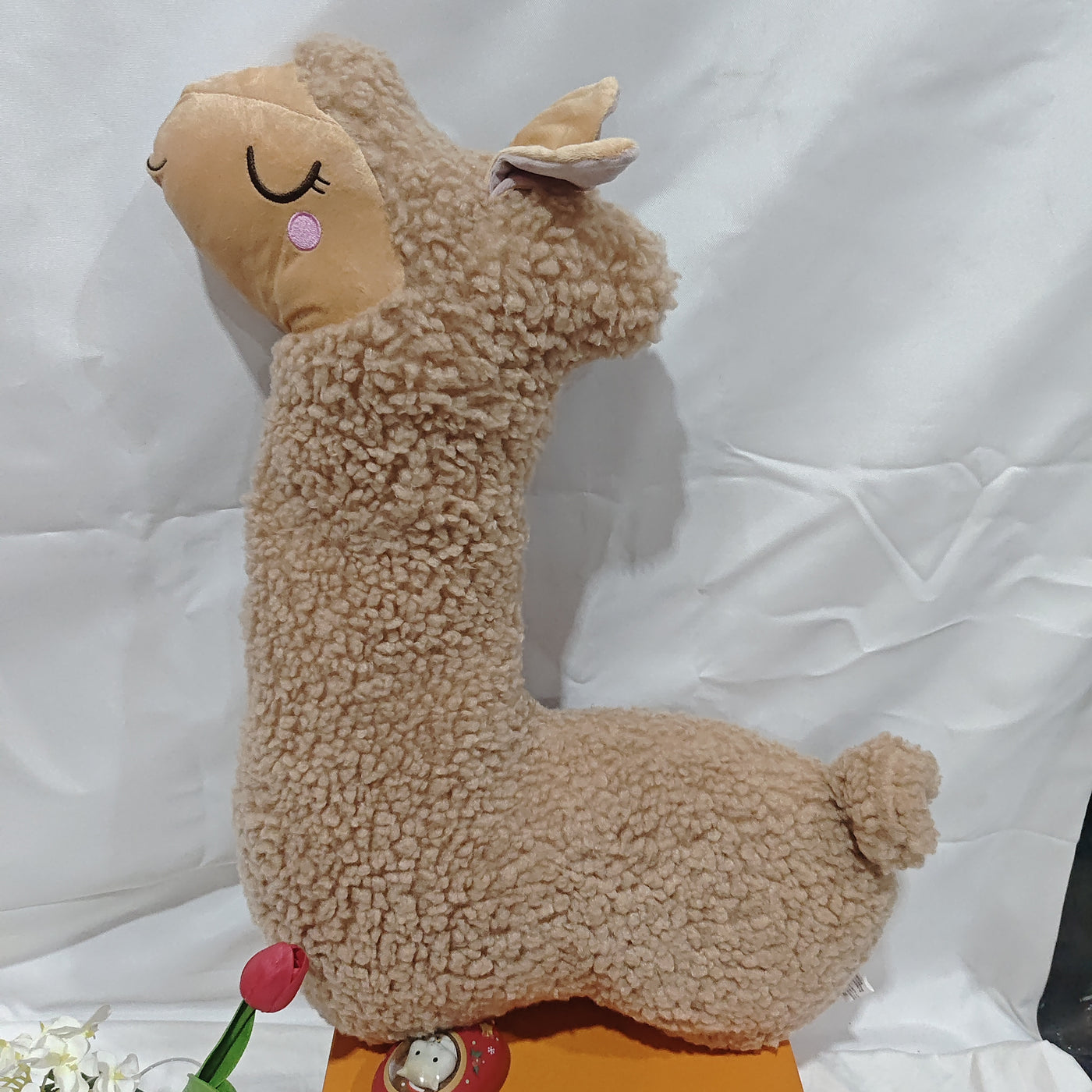 Alpaca plush toy pillow