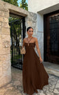 Ins Pleated Sleeveless Sling Dress Hollow High Waist Halter Robe Dresses For Evening Party Club Clothing Women